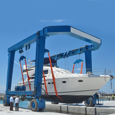 150 Ton Travel Lift Crane avec 4 unités de bride et direction hydraulique