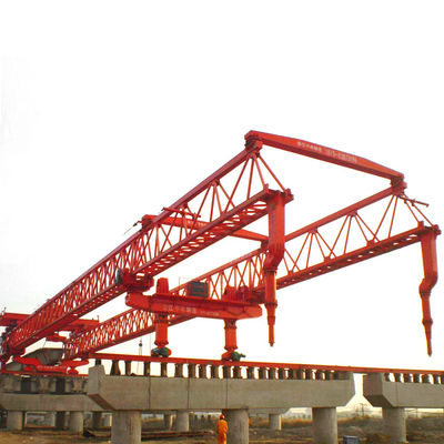 Rail courant 50M Span Launching Crane 1m/Min Lifting