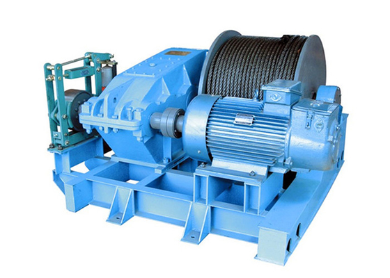 Heavy Capacity Electric Winch 5.5KW With Wireless Remote Control