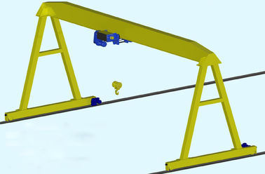 portique simple Crane With Hook de poutre en tôle de poutre de conception européenne de 10 tonnes