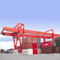 Capacité lourde de Crane To Lift Shipping Container de portique sur pneus triphasée