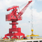Chantier naval portail électrique 25m/minute 35m de grues de port mobile