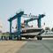 Équipement de levage portail de déplacement de yacht de la grue A8 de port de roue d'Electric Power