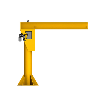 Crane à jib monté à 360 degrés en rotation au sol 2 m/min Application étendue