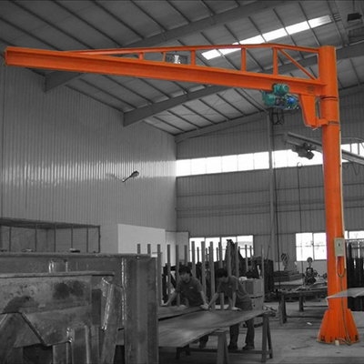 Crane à jib monté à 360 degrés en rotation au sol 2 m/min Application étendue